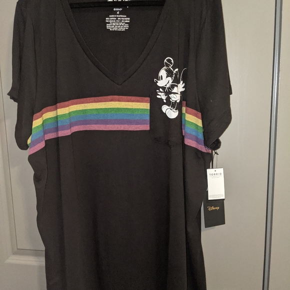 torrid Tops - Torrid Mickey Mouse Size 4